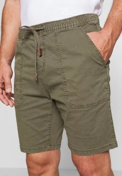 INDICODE JEANS THISTED - Short - Dark Green -INDICODE Boutique 00419e8461a147cf9077b5818ef113e0