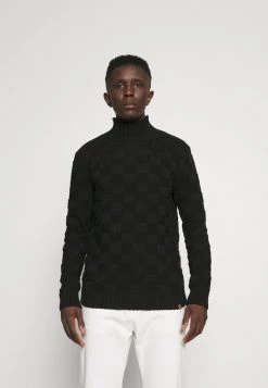 INDICODE JEANS CURTIS - Pullover - Black