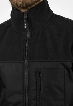 INDICODE JEANS IDBIRCH - Veste Polaire - Black -INDICODE Boutique 01907f11ac2d4cc7bc6a010e5de49a3b