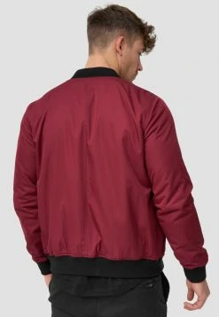 INDICODE JEANS Blouson Bomber - Bordeaux -INDICODE Boutique 01e8982ac0094421b52bf0591460d563