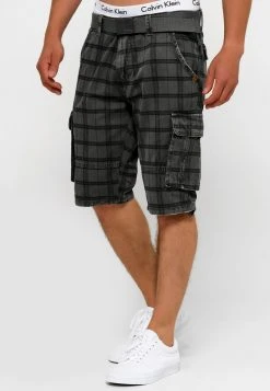 INDICODE JEANS BLIXT - Short - Raven Check 9 INDICODE JEANS BLIXT - Short - Raven Check -INDICODE Boutique 0211a431f12a43278dc88562852efab1