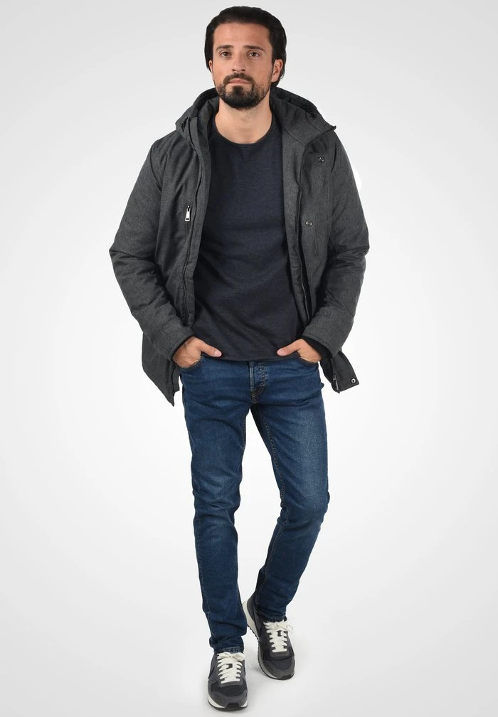 INDICODE JEANS IDSCIPIO - Veste D'hiver - Charcoal Mix 2 INDICODE JEANS IDSCIPIO - Veste D'hiver - Charcoal Mix â Image 2