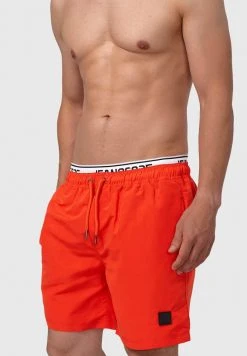 Promos INDICODE JEANS Boutique 58 INDICODE JEANS SOLOMON - Short De Bain - Orange