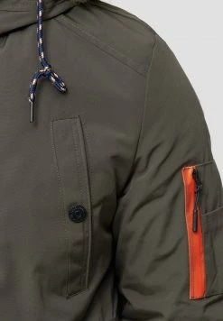 INDICODE JEANS LEICESTER - Veste D'hiver - Dark Green -INDICODE Boutique 03e009302abe4834b19d10fc22db8c10