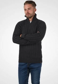 INDICODE JEANS IDPAULO - Pullover - Charcoal Mix