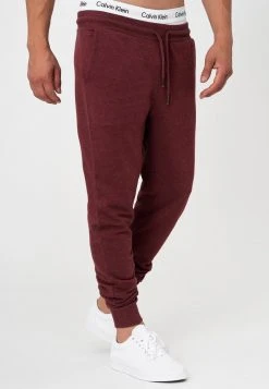INDICODE JEANS Pantalon De Survêtement - Bordeaux Mix -INDICODE Boutique 048286afcac6462ab3b78580bca98e40