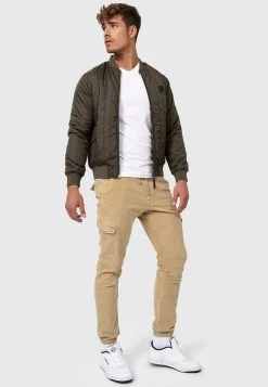 INDICODE JEANS Veste D'hiver - Army