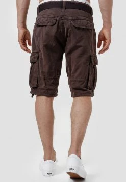 INDICODE JEANS MONROE - Short - Dk Brown -INDICODE Boutique 058bc6e4108941828cb4358db66a4c18