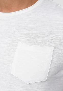 INDICODE JEANS WILBUR - T-shirt Imprimé - White -INDICODE Boutique 05ee06f57f45448295b047cc1a6f8a36