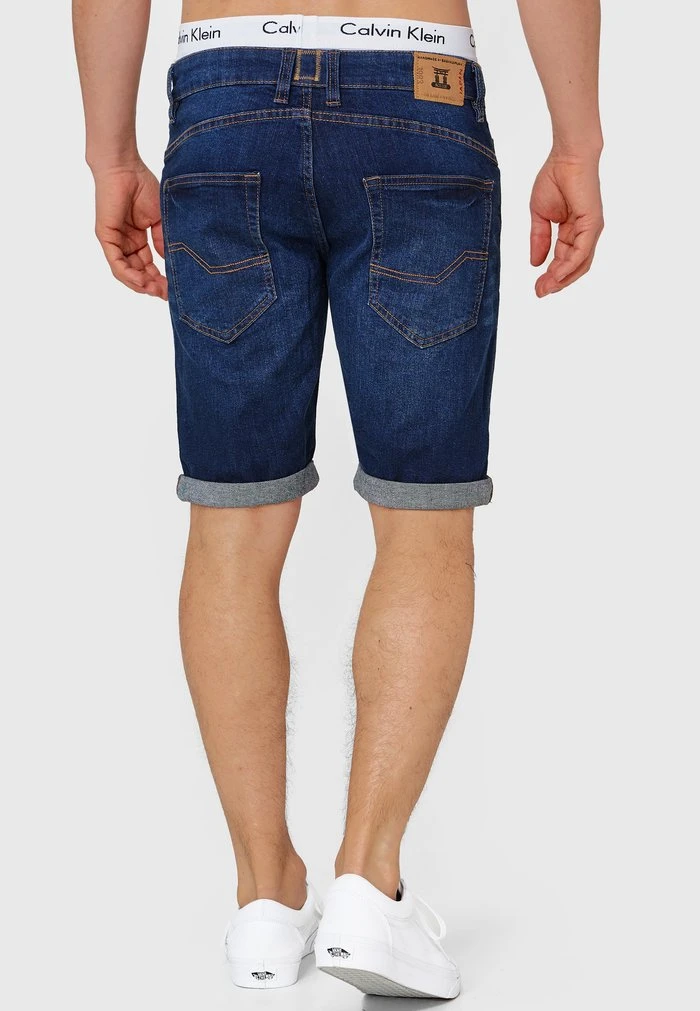 INDICODE JEANS ROBERTS - Short En Jean - Blue 2 INDICODE JEANS ROBERTS - Short En Jean - Blue â Image 2