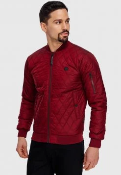 INDICODE JEANS NOVAK - Veste Mi-saison - Bordeaux -INDICODE Boutique 07737d305f404873a544254681f15951