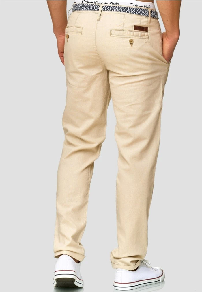 INDICODE JEANS HAVER - Pantalon Classique - Fog 3 INDICODE JEANS HAVER - Pantalon Classique - Fog – Image 3