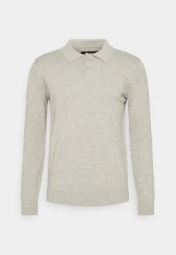 INDICODE JEANS BARNER - Polo - Grey Mix