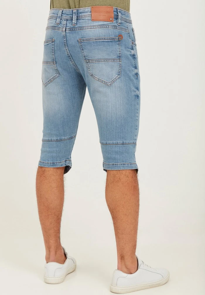 INDICODE JEANS IDQUINCE - Short En Jean - Blue Wash 3 INDICODE JEANS IDQUINCE - Short En Jean - Blue Wash – Image 3