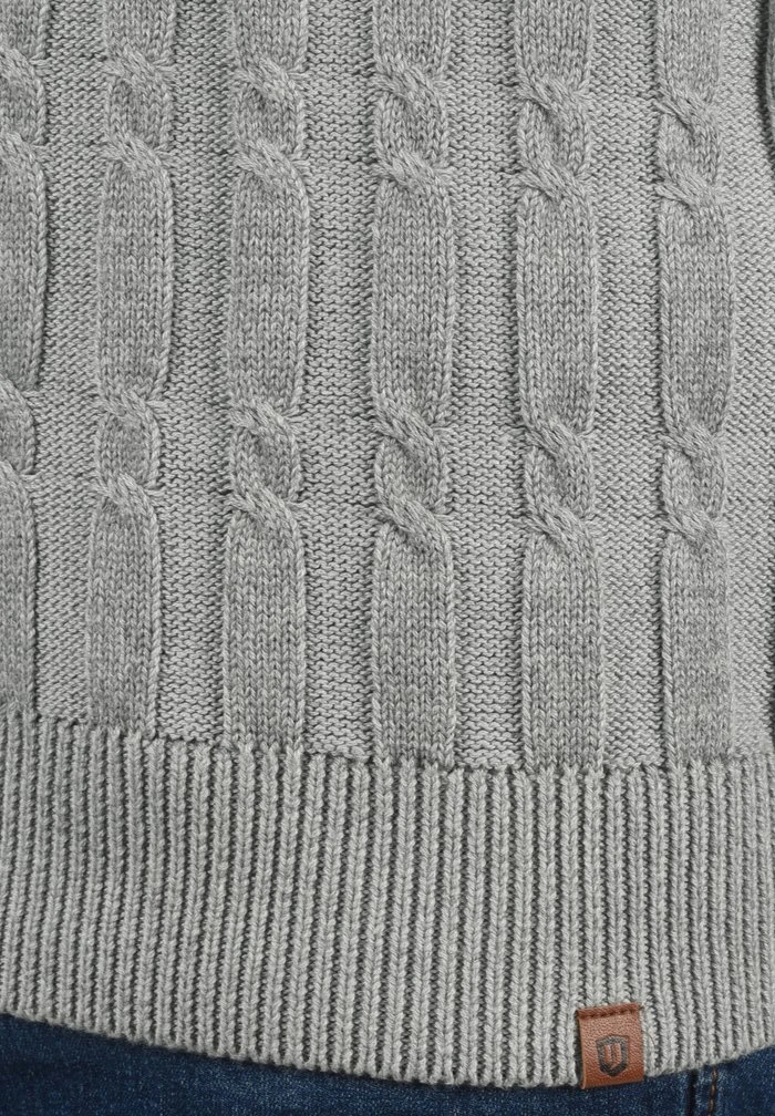 INDICODE JEANS IDPAULO - Pullover - Grey Mix 6 INDICODE JEANS IDPAULO - Pullover - Grey Mix – Image 6