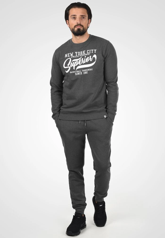 INDICODE JEANS IDGALLO - Pantalon De Survêtement - Grey Mix 4 INDICODE JEANS IDGALLO - Pantalon De Survêtement - Grey Mix – Image 4