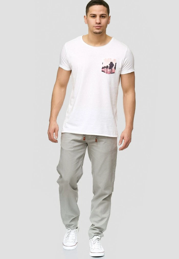 INDICODE JEANS BOULWARE - Pantalon Classique - Lt Grey 2 INDICODE JEANS BOULWARE - Pantalon Classique - Lt Grey – Image 2