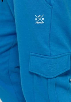 INDICODE JEANS BENDNER - Pantalon Cargo - Clear Blue Mix -INDICODE Boutique 0cc98bdc0830476a990c68a18b542eee