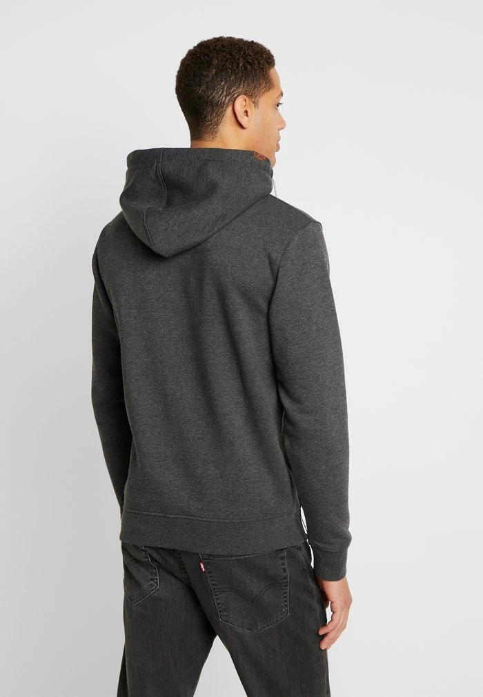 INDICODE JEANS NEVILLY - Sweat à Capuche - Charcoal Mix 3 INDICODE JEANS NEVILLY - Sweat à Capuche - Charcoal Mix – Image 3