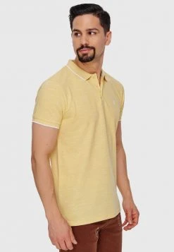 INDICODE JEANS Polo - Pale Banana -INDICODE Boutique 0fd51a97796c4fea95a65a209bbec502