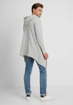 INDICODE JEANS BREKSTAD - Sweat à Capuche Zippé - Light Grey Mix -INDICODE Boutique 0fe9724016c84504966509a766821d12