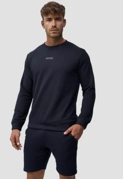 INDICODE JEANS BAXTER - Sweatshirt - Navy