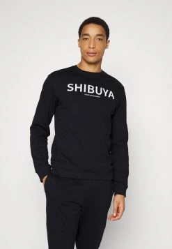 INDICODE JEANS YISIDRO SET - Sweatshirt - Black -INDICODE Boutique 114eba7b233e4141a8757a5f44b23f05