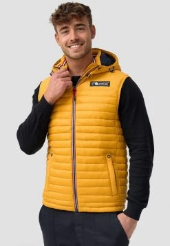 INDICODE JEANS Veste Sans Manches - Lemon Pie -INDICODE Boutique 11711b99b7144f28999204fa519af66f