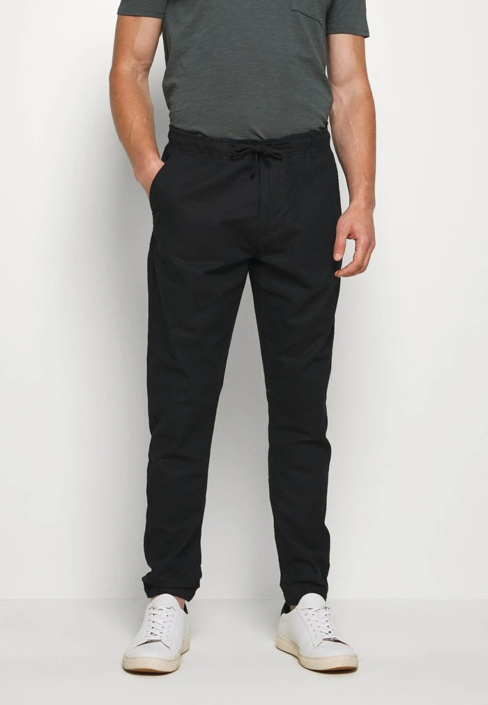 INDICODE JEANS VIBORG - Pantalon Classique - Black 1 INDICODE JEANS VIBORG - Pantalon Classique - Black