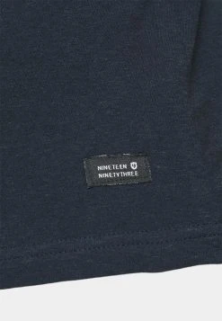 INDICODE JEANS COHEN - T-shirt Basique - Navy -INDICODE Boutique 132fd11ee8fd45808f2f4fc0dff1fdac