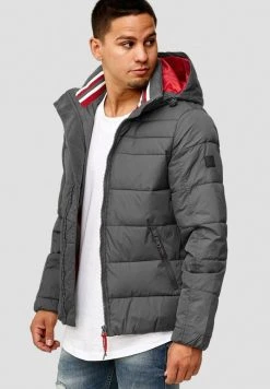 INDICODE JEANS PHILPOT - Veste D'hiver - Dark Grey