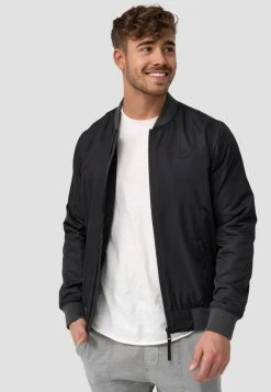 INDICODE JEANS Blouson Bomber - Black -INDICODE Boutique 14131be4045547da9610ea9b6c7d20a0