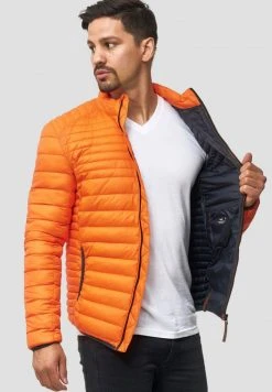 INDICODE JEANS Veste Mi-saison - Orange