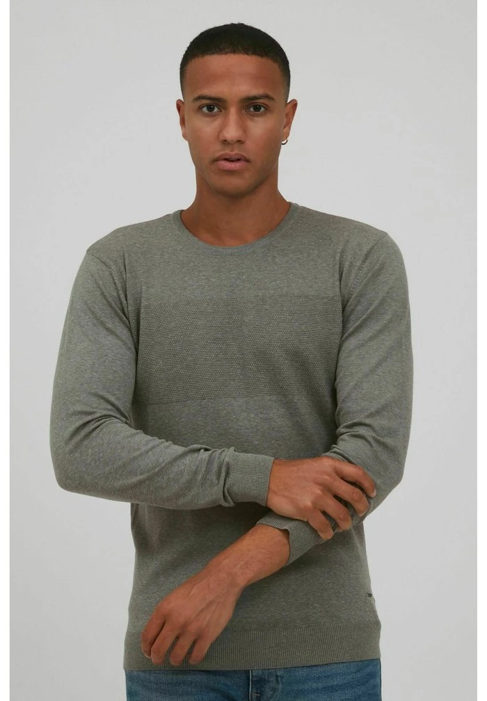 INDICODE JEANS IDERNESTO - Pullover - Grey Mix 1 INDICODE JEANS IDERNESTO - Pullover - Grey Mix