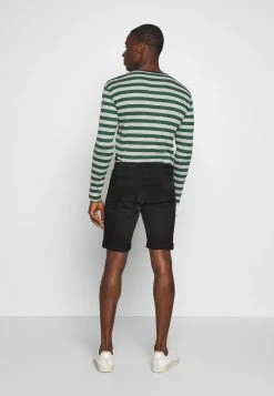 INDICODE JEANS KADEN HOLES - Short En Jean - Ultra Black -INDICODE Boutique 14987b5259684abea1d6722dd449780a