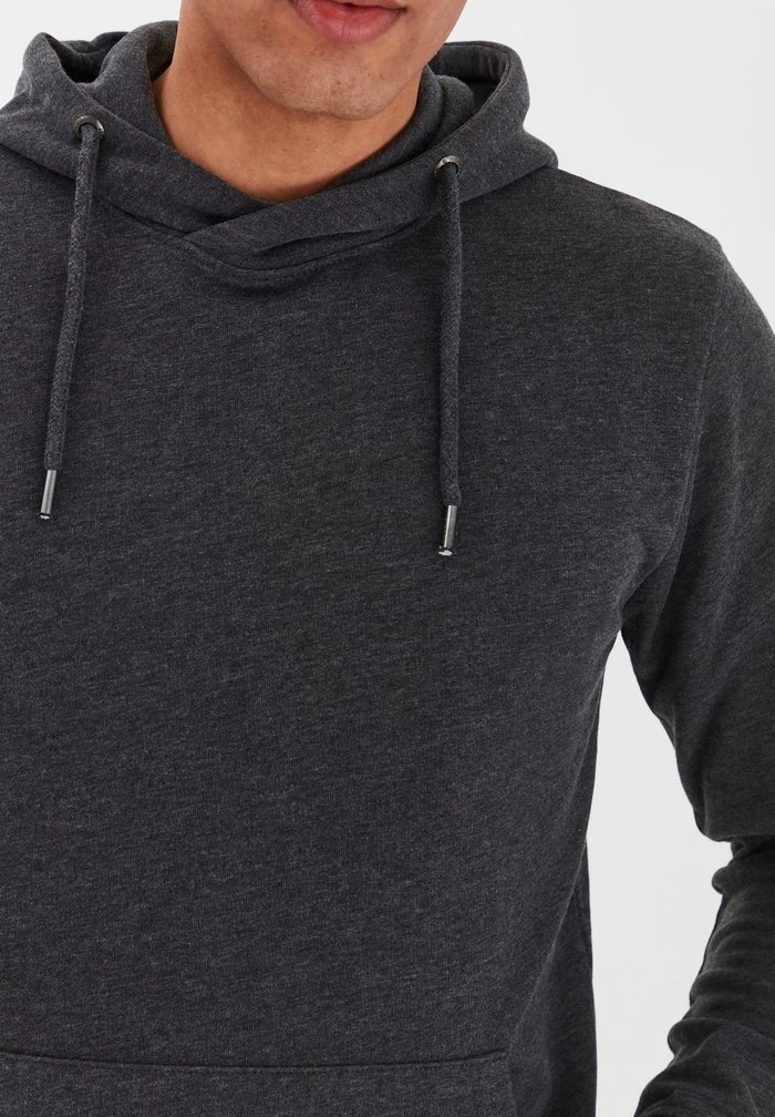 INDICODE JEANS IDKENAL - Sweat à Capuche - Charcoal Mix 4 INDICODE JEANS IDKENAL - Sweat à Capuche - Charcoal Mix – Image 4