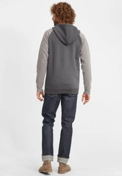 INDICODE JEANS IDTERENCE - Sweat à Capuche Zippé - Grey Mix -INDICODE Boutique 14a4bd08835e40a1afe993f26b086642