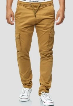 INDICODE JEANS BROADWICK - Pantalon Cargo - Camel