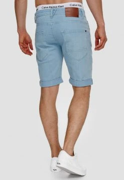INDICODE JEANS Short En Jean - Blue Wave -INDICODE Boutique 163578868ddb442aa2104555ef21b394
