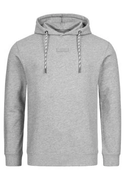INDICODE JEANS BENTLEY - Sweat à Capuche - Lt Grey Mix -INDICODE Boutique 17cfea67ba0040668893b9591bd9bc3b