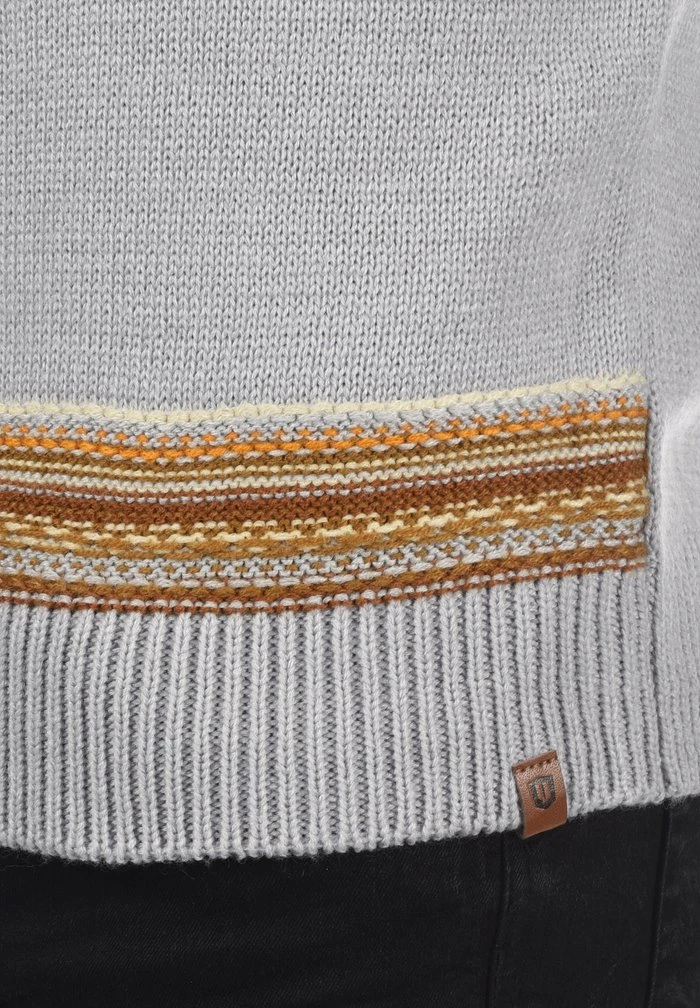 INDICODE JEANS IDLURDES - Pullover - Grey Mix 6 INDICODE JEANS IDLURDES - Pullover - Grey Mix â Image 6