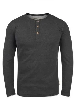 INDICODE JEANS IDGIFFORD - T-shirt à Manches Longues - Charcoal -INDICODE Boutique 18afe067a2e042e482c0d04cb3d7c8ea