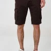 INDICODE JEANS BLIXT - Short - Dk Brown