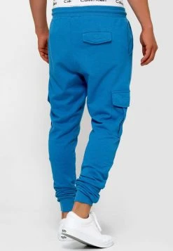 INDICODE JEANS BENDNER - Pantalon Cargo - Clear Blue Mix -INDICODE Boutique 1a1f3be00cca4c33aa73b8a729ce6e80
