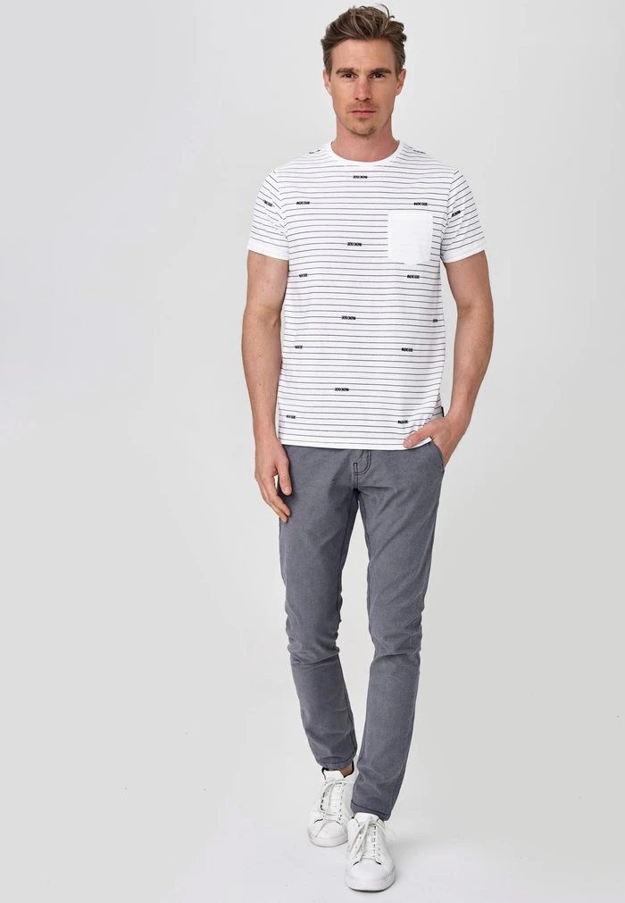 INDICODE JEANS ECKLEY - T-shirt Imprimé - Optical White 2 INDICODE JEANS ECKLEY - T-shirt Imprimé - Optical White â Image 2