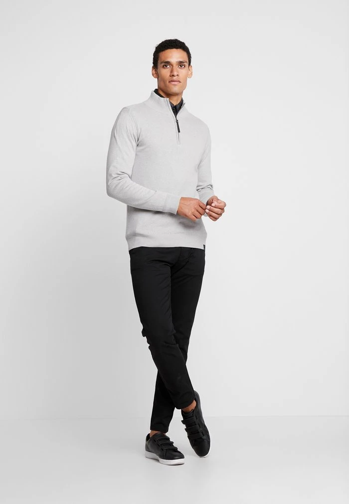 INDICODE JEANS ANCONA - Pullover - Light Grey 2 INDICODE JEANS ANCONA - Pullover - Light Grey – Image 2