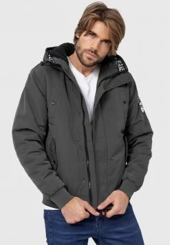 INDICODE JEANS ALBANY - Veste D'hiver - Pewter