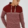 INDICODE JEANS IDLYNDE - Sweat à Capuche - Bordeaux