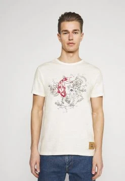 INDICODE JEANS KOI - T-shirt Imprimé - Marshmellow