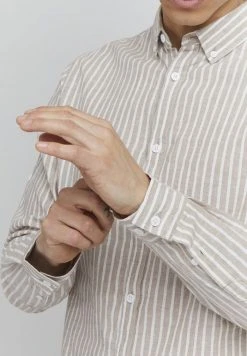 INDICODE JEANS HANKO - Chemise - Greige -INDICODE Boutique 1cba7c6513ca4f869ba86c9073899e7b